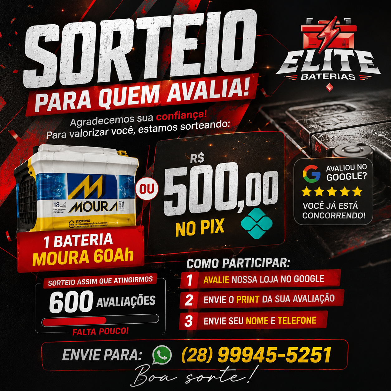 Bateria Real 40ah